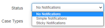 User Notifications