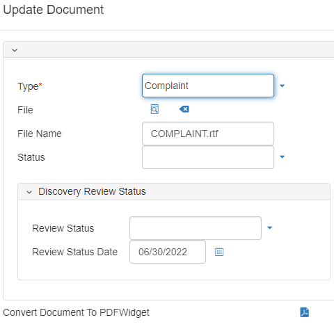 Document Viewer Organize