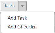 tasks dropdown menu