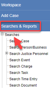 Search Case Link Left Nav.