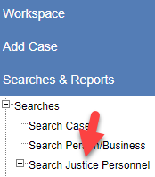 Search Justice Personnel Link Left Nav.