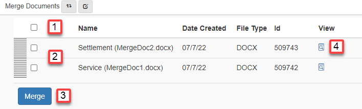 Bulk Merging