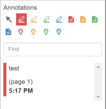 Document Viewer Annotations