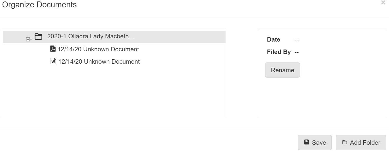 Document Viewer Organize