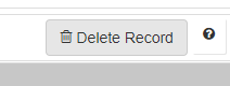 Delete button