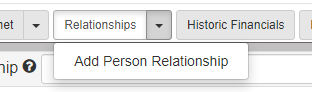 add person relationship dropdown